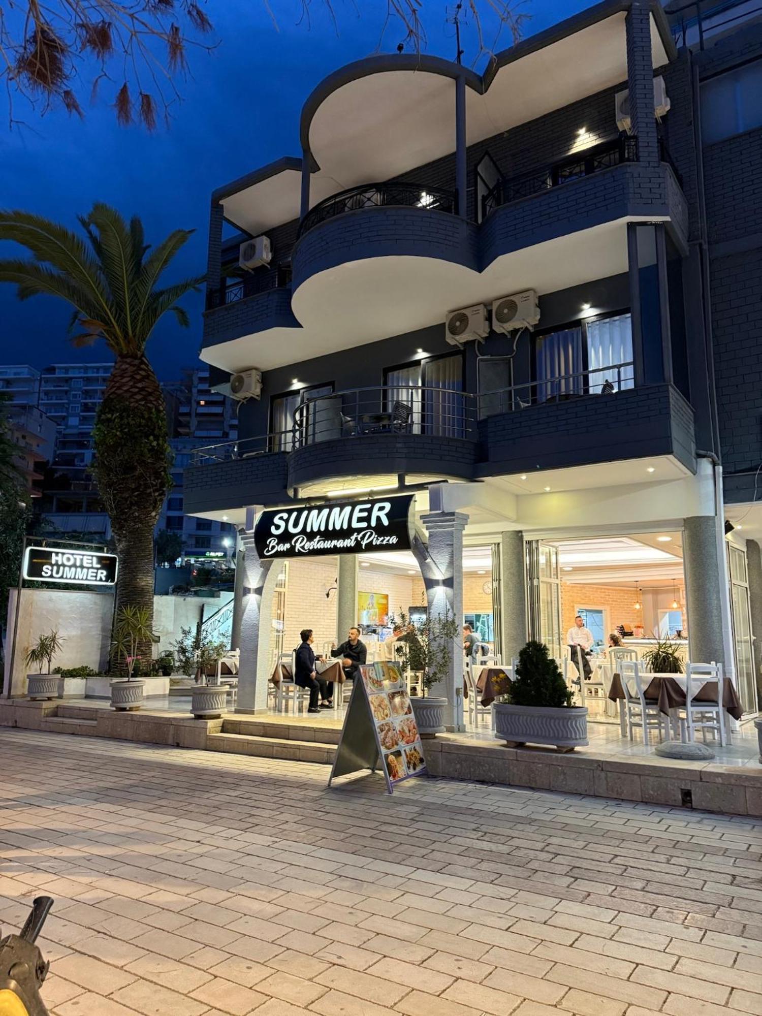 Hotel Summer Saranda Kültér fotó